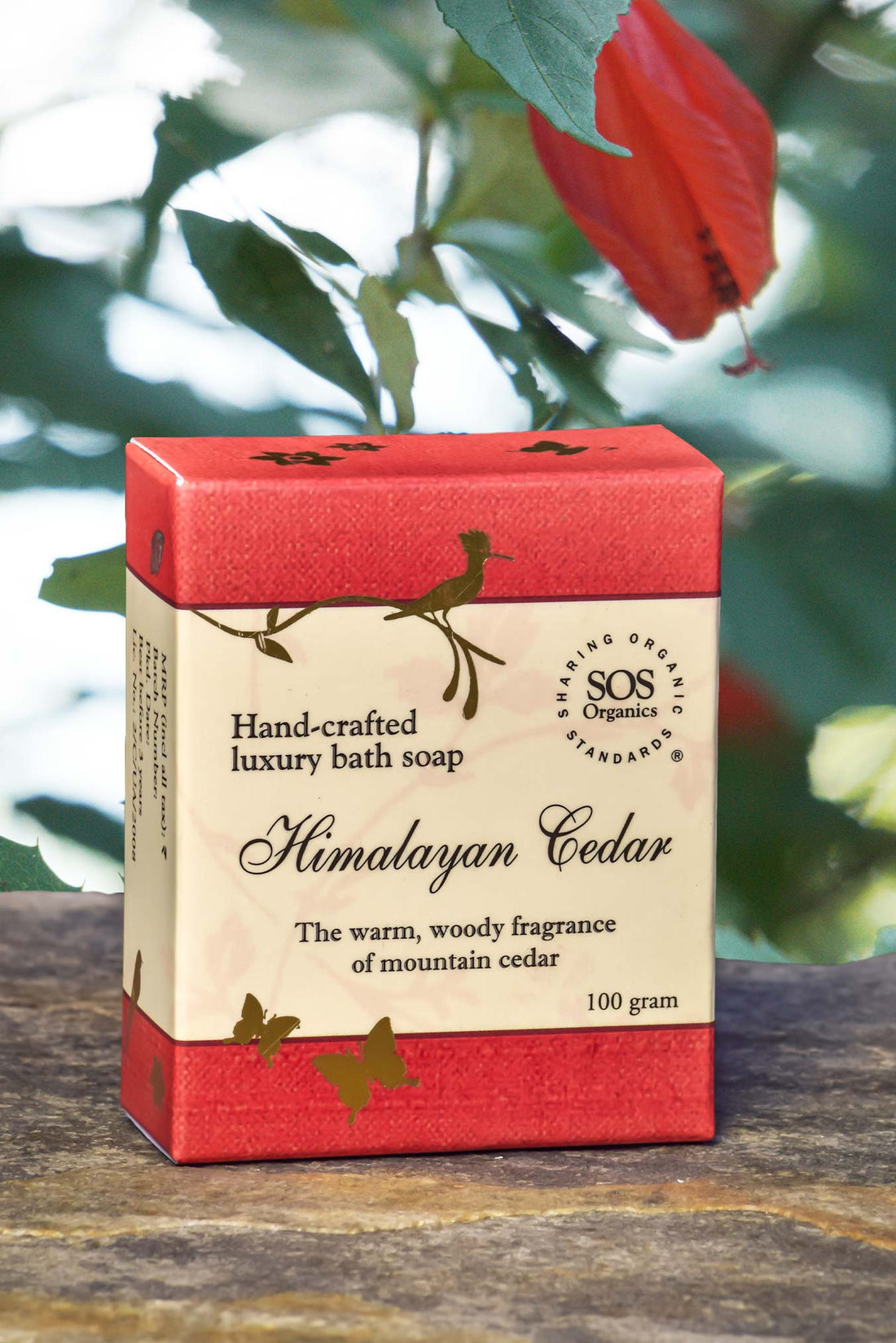 Himalayan Cedar Luxury Bath Soap - SOS Organics - 100gm