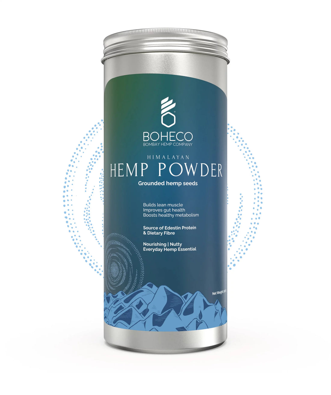 Himalayan Hemp Powders - Natural - Indian - Vegan, Gluten Free, Diary Free, Non Gmo, Cruelty Free, Source Of Edestin Protein & Dietry Fibre – Boheco Life – 500gm