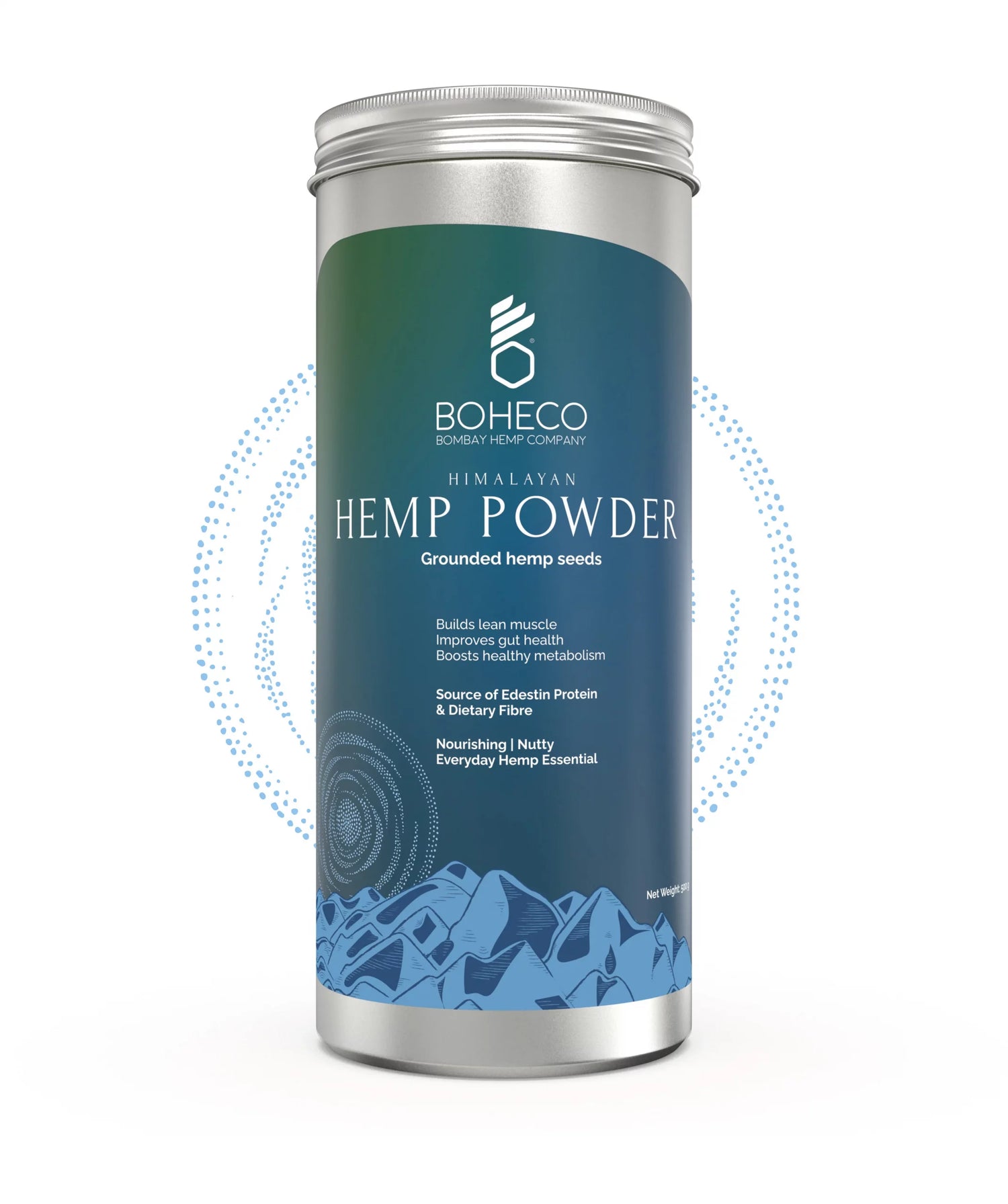 Himalayan Hemp Powders - Natural - Indian - Vegan, Gluten Free, Diary Free, Non Gmo, Cruelty Free, Source Of Edestin Protein &amp; Dietry Fibre – Boheco Life – 500gm