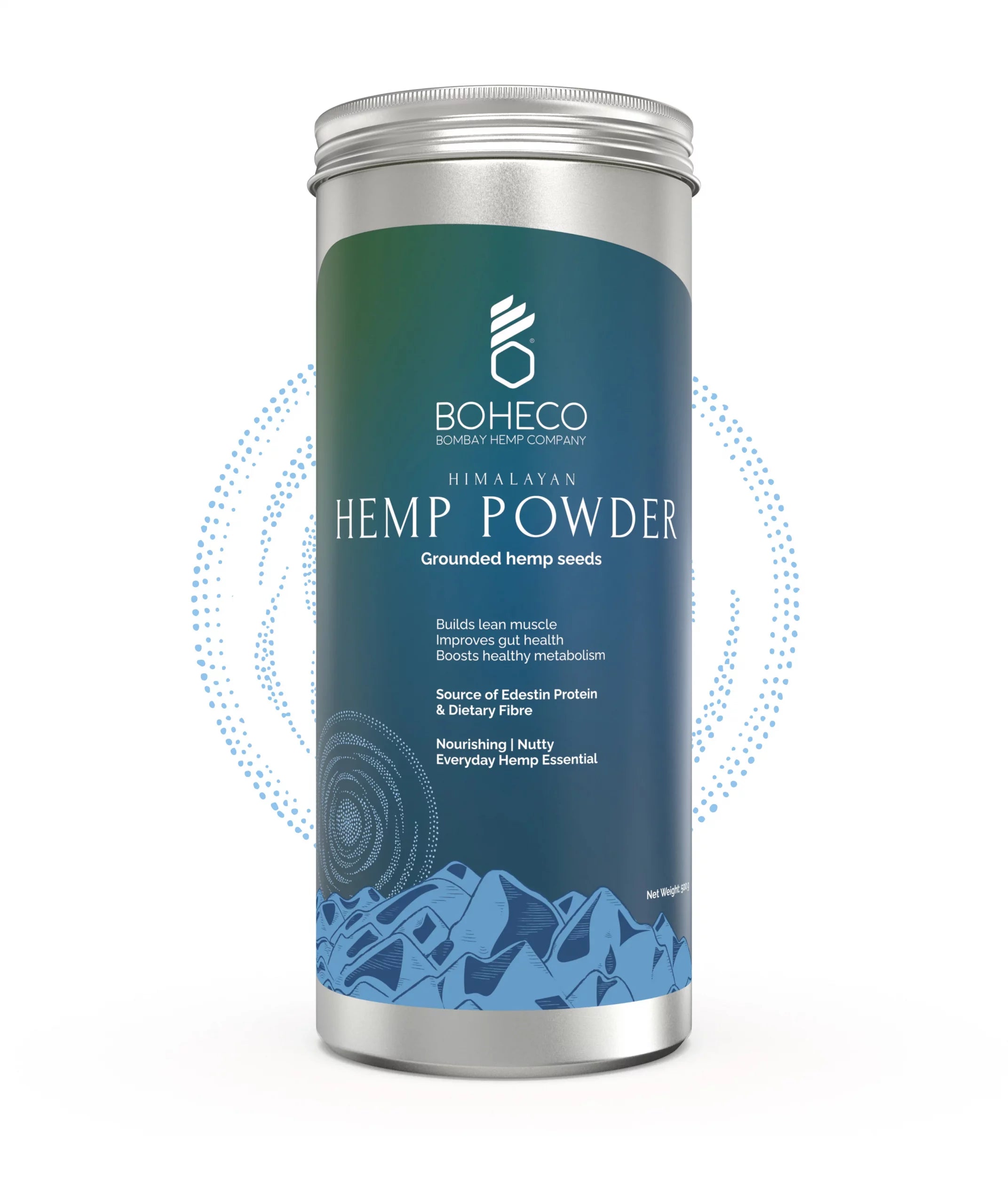 Himalayan Hemp Powders - Natural - Indian - Vegan, Gluten Free, Diary Free, Non Gmo, Cruelty Free, Source Of Edestin Protein &amp; Dietry Fibre – Boheco Life – 500gm