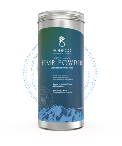 Himalayan Hemp Powders - Natural - Indian - Vegan, Gluten Free, Diary Free, Non Gmo, Cruelty Free, Source Of Edestin Protein &amp; Dietry Fibre – Boheco Life – 500gm