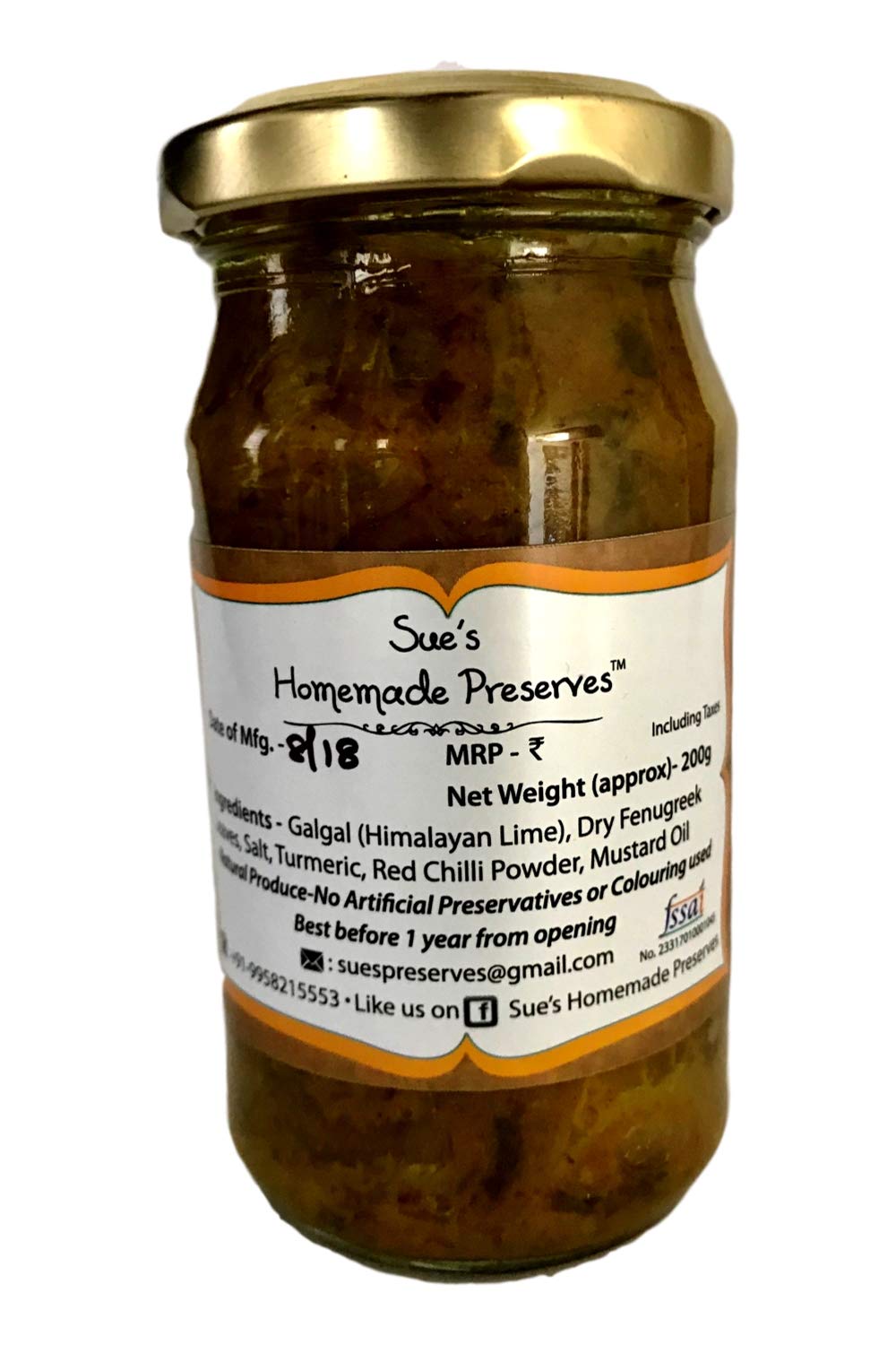 Himalayan Lime Pickle - Sue&