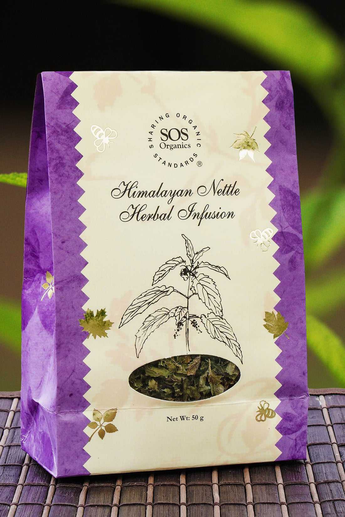 Himalayan Nettle Herbal Infusion – SOS Organics – 50gm