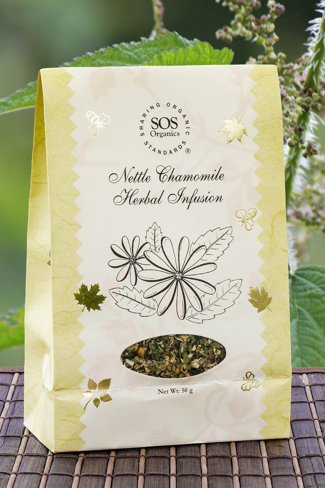 Himalayan Nettle - Chamomile – SOS Organics – 50gm