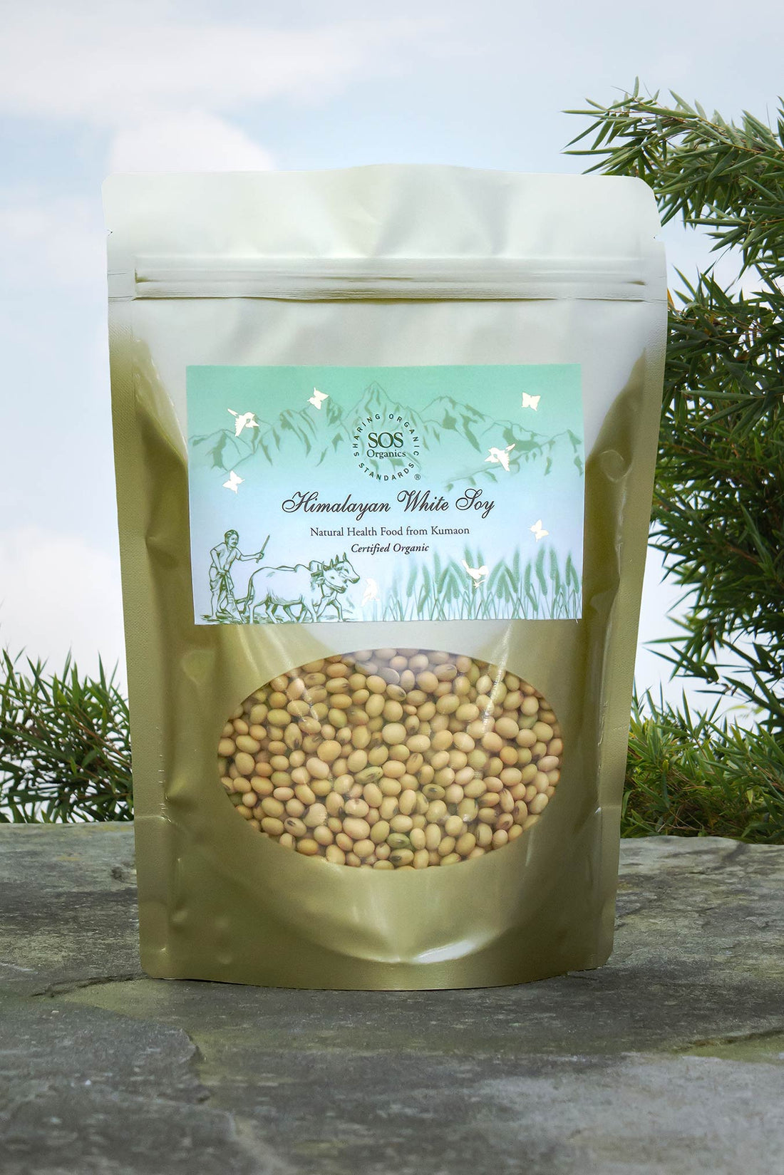Himalayan White Soy – SOS Organics – 500gm