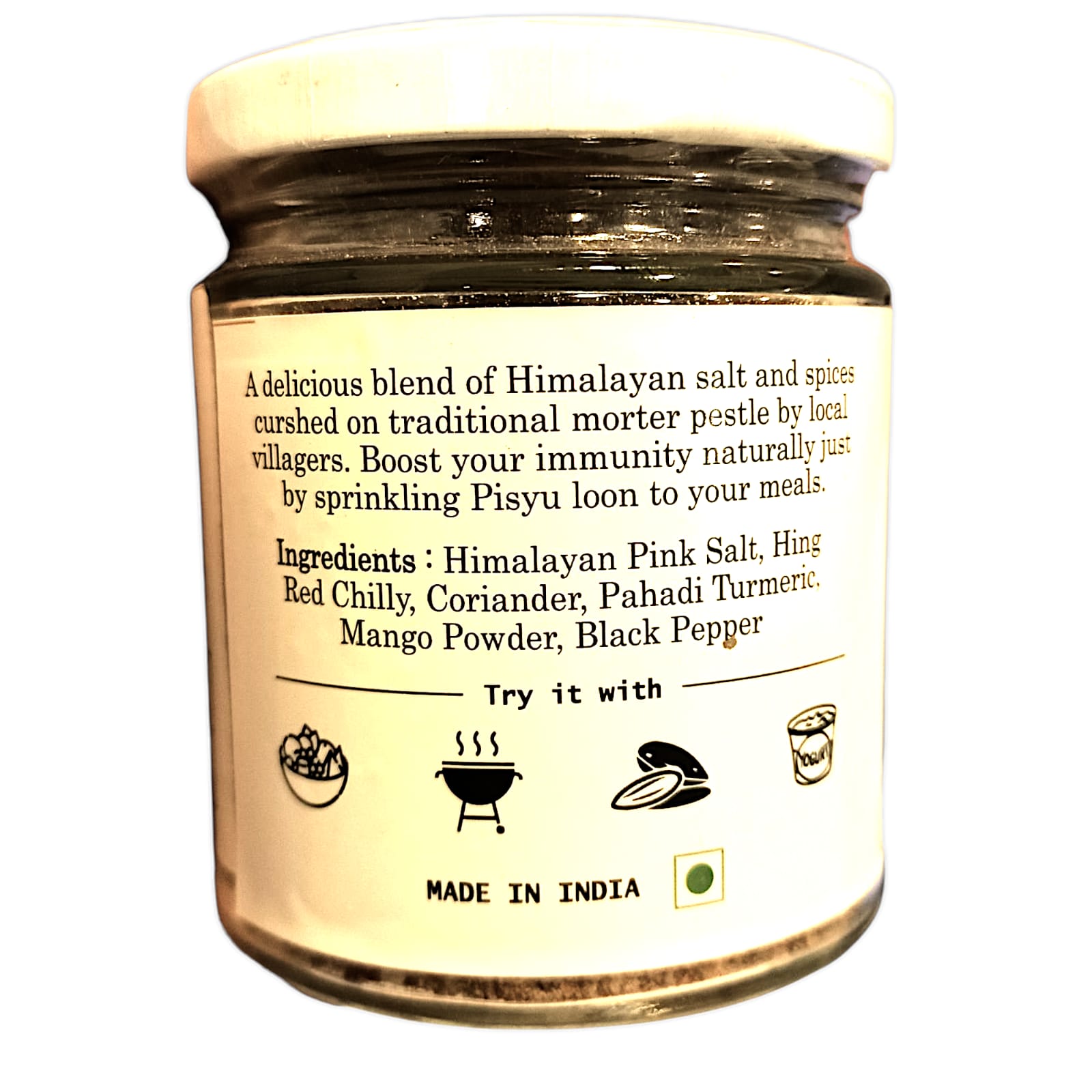 Salt | Traditional Himalayan Flavored Salt - Pisyu Loon - Hing - Oija - 200gm
