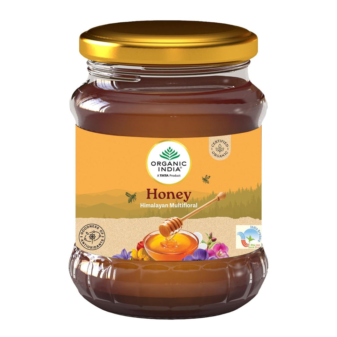 Honey | Organic Multi Floral Honey - Organic India - 250gm