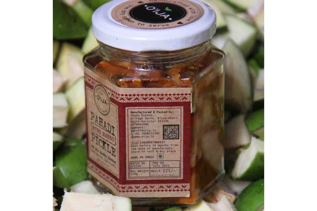 Pahadi Hing Mango Pickle – Oija – 250gm