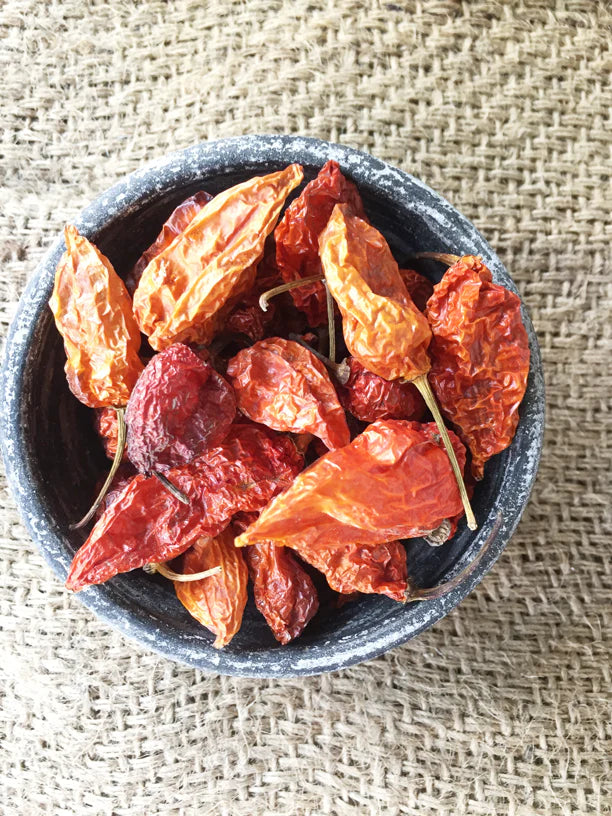 Chutney | Bhut Jolokia (Made With 100% Natural Ingredients) - Extra Hot Chutney - Homemade - Brightcrop - 150gm
