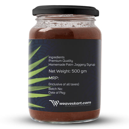 Jaggery Syrup | Palm Jaggery Syrup (Homemade) – Looms and Weaves – 250gm