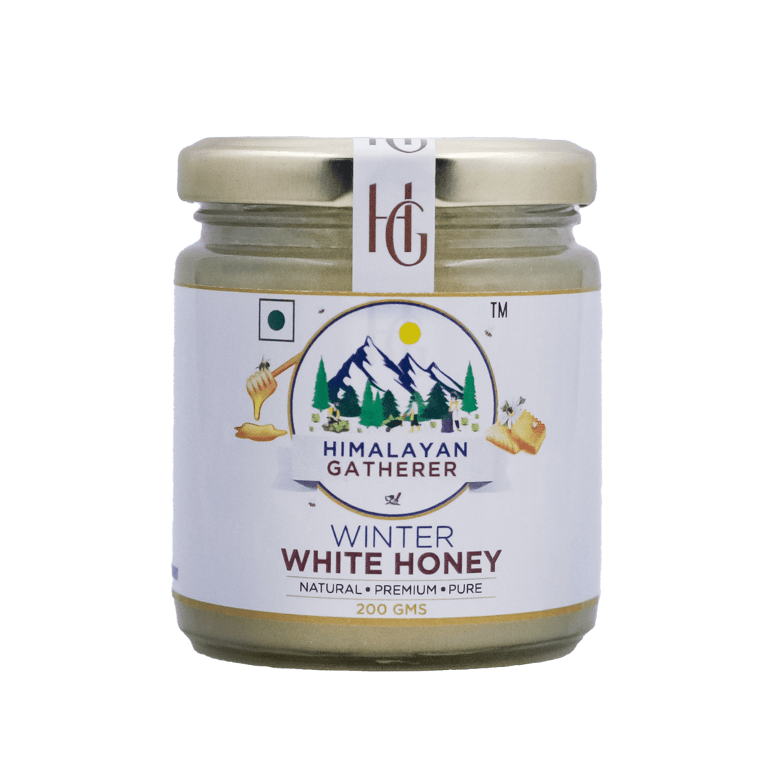 Honey | White (Winter) – Himalayan Gatherer – 200gm