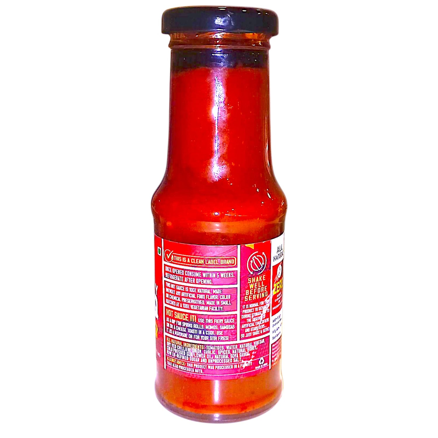 Sauce | Honey BBQ Smoked Sauce - All Natural - No Added Preservatives - Wild Valley - 225gm