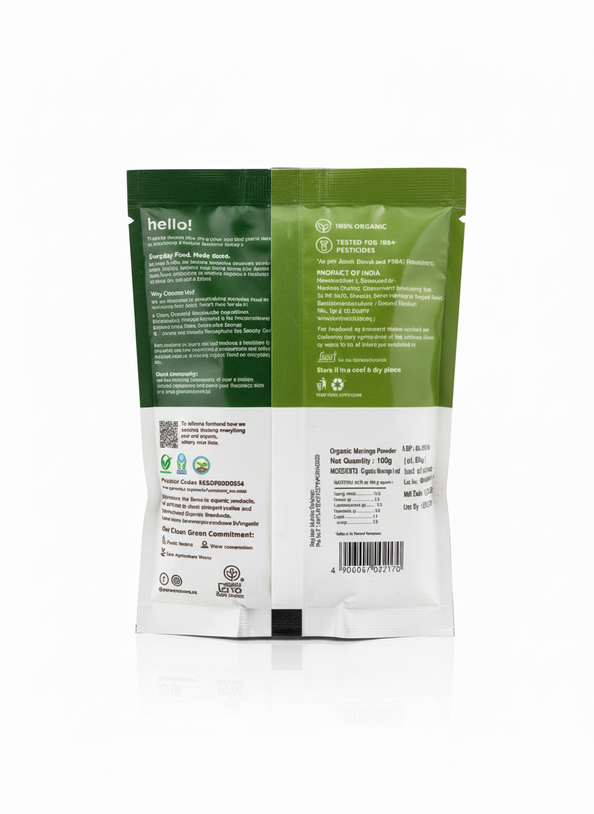 Moringa Powder - Pure and Sure - 100gm