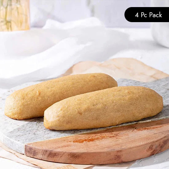 Buns | Hot Dog Buns - Vegan, Gluten Free, No Bread Improver, Emulsifiers, Stabiliser, No Preservatives &amp;amp; No Flavour Enhancer Or No Refined Sugar – Nature’s Soul – 4 Pcs Pack