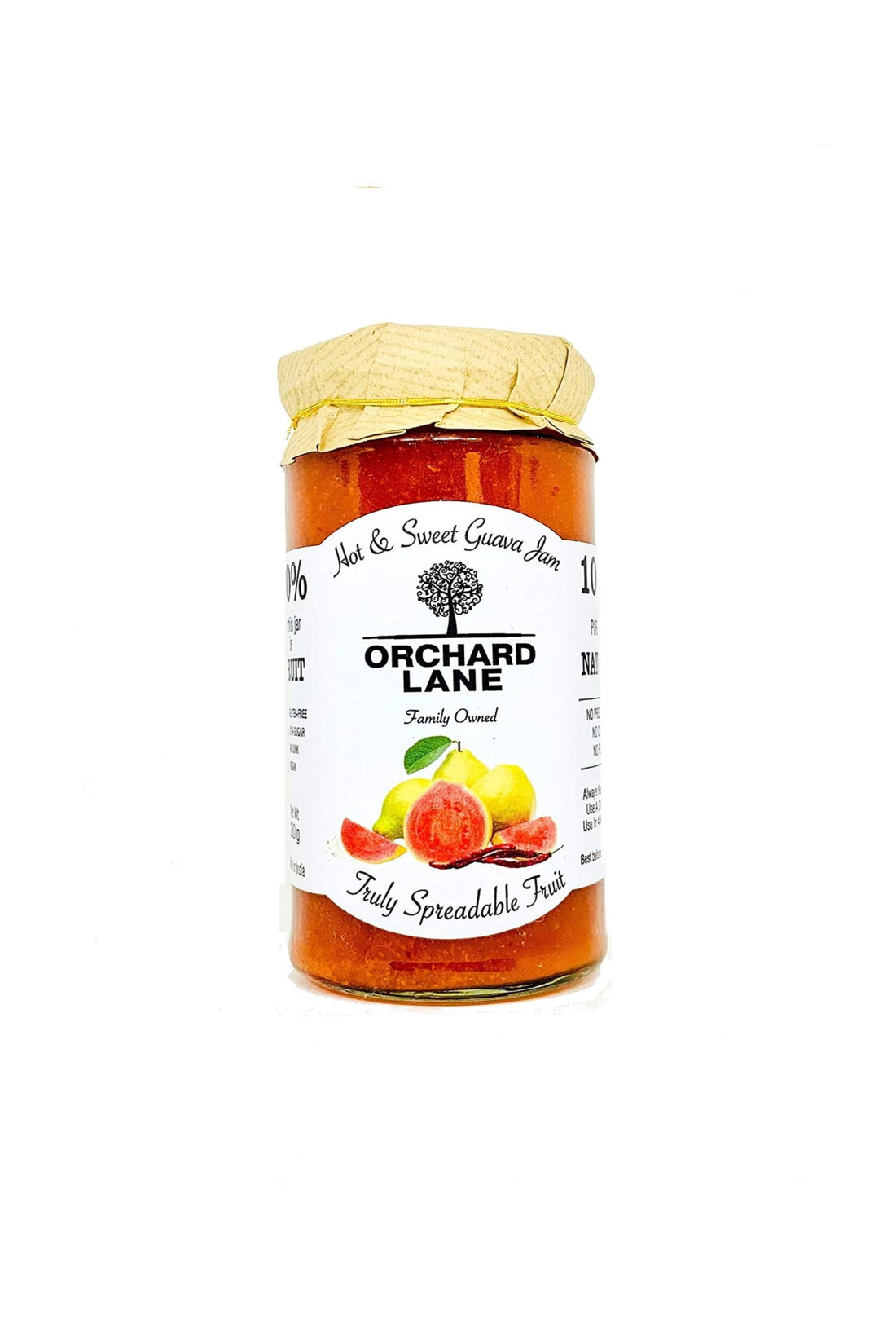 Hot &amp;amp; Sweet Guava Jam - Orchard Lane - 300gm