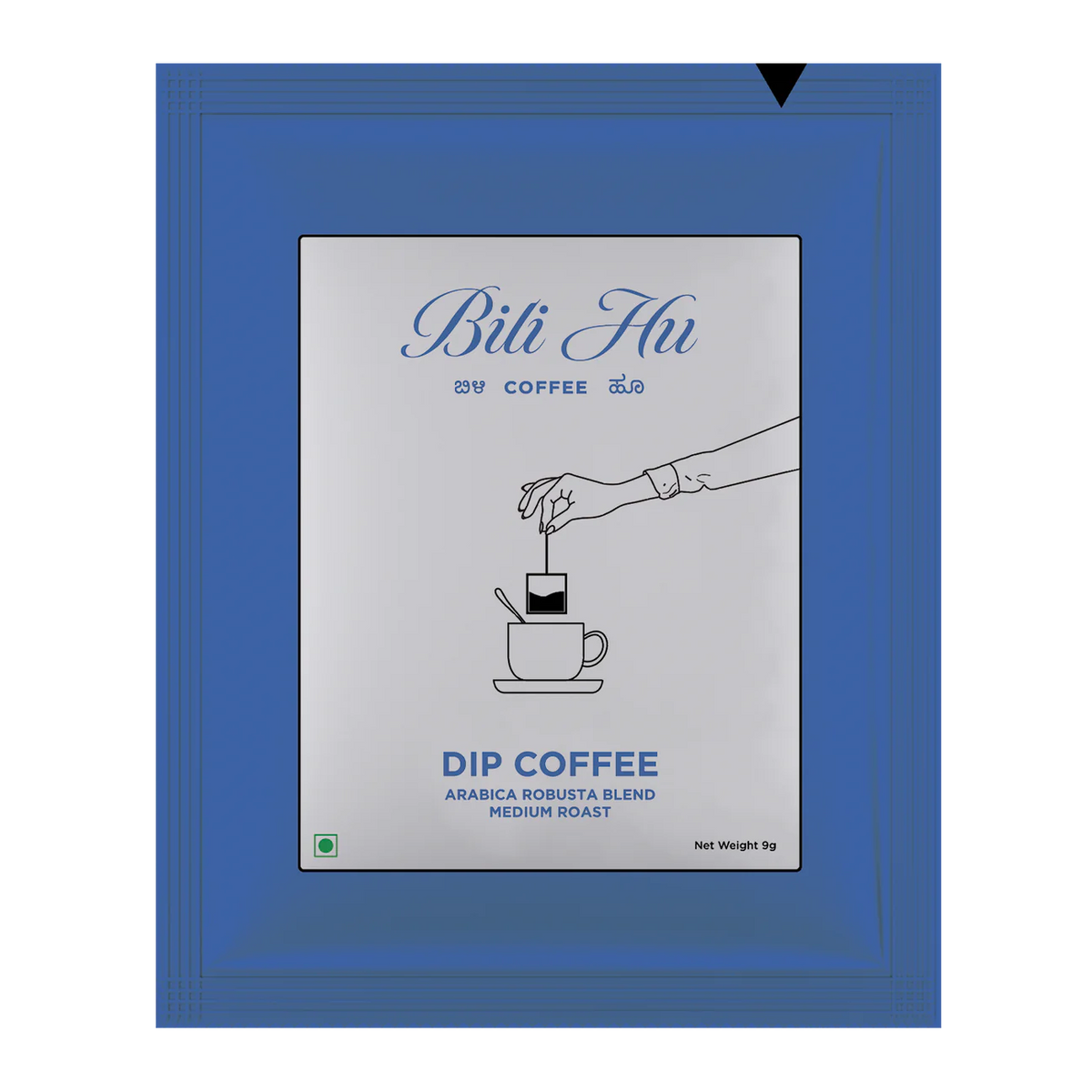 QUẦY PHA CHẾ BILI VỚI LOGO NỔI BẬT VÀ NHÂN VIÊN ĐANG LÀM VIỆC