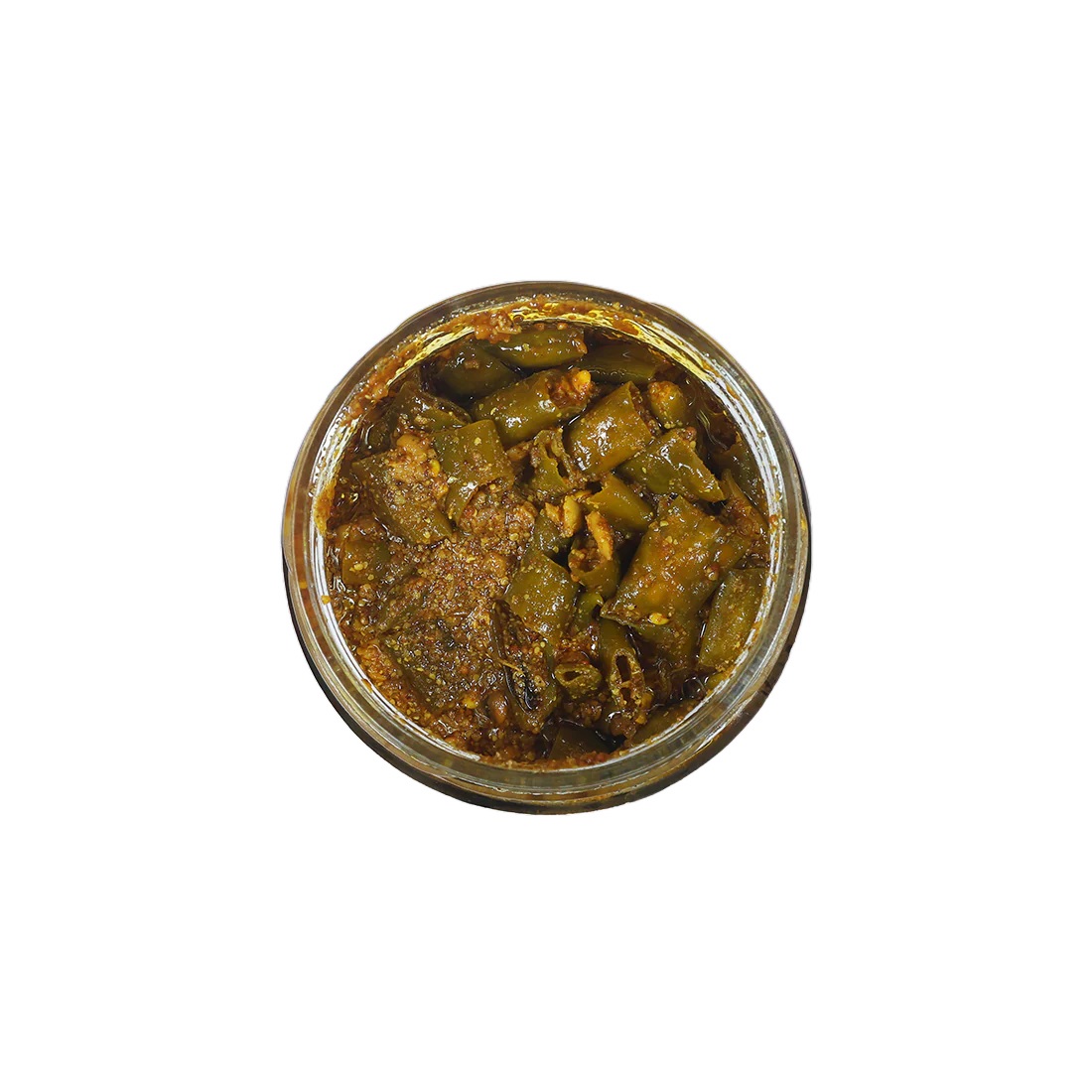 Pickle | Hot Pepper Chilli Pickle - (Made With Cold Pressed Mustard Oil) - Pure Himalayan Flavor - No emulsifiers, Stabilisers, Nothing Artificial, No Flavour Enhancers, Colours &amp; No Artificial Preservatives - Mount Karol - 300gm