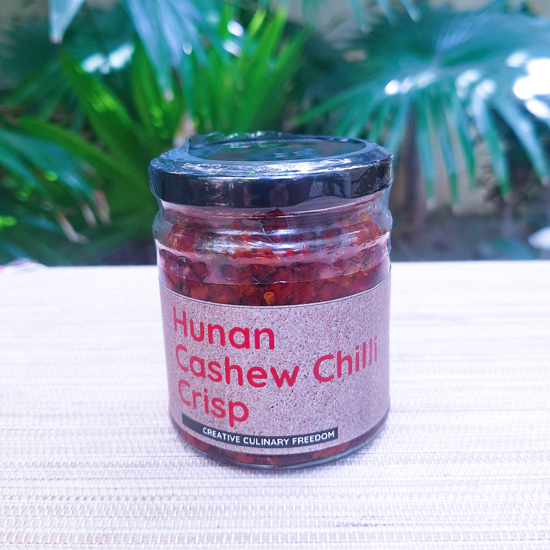 Cashew Chilli Crisp | Hunan – Cold Pressed Oil – Vegan, No Added Flavors, Colors, Thickener & No Emulsifiers And Stabilisers – CHEF ZEHN – 200gm
