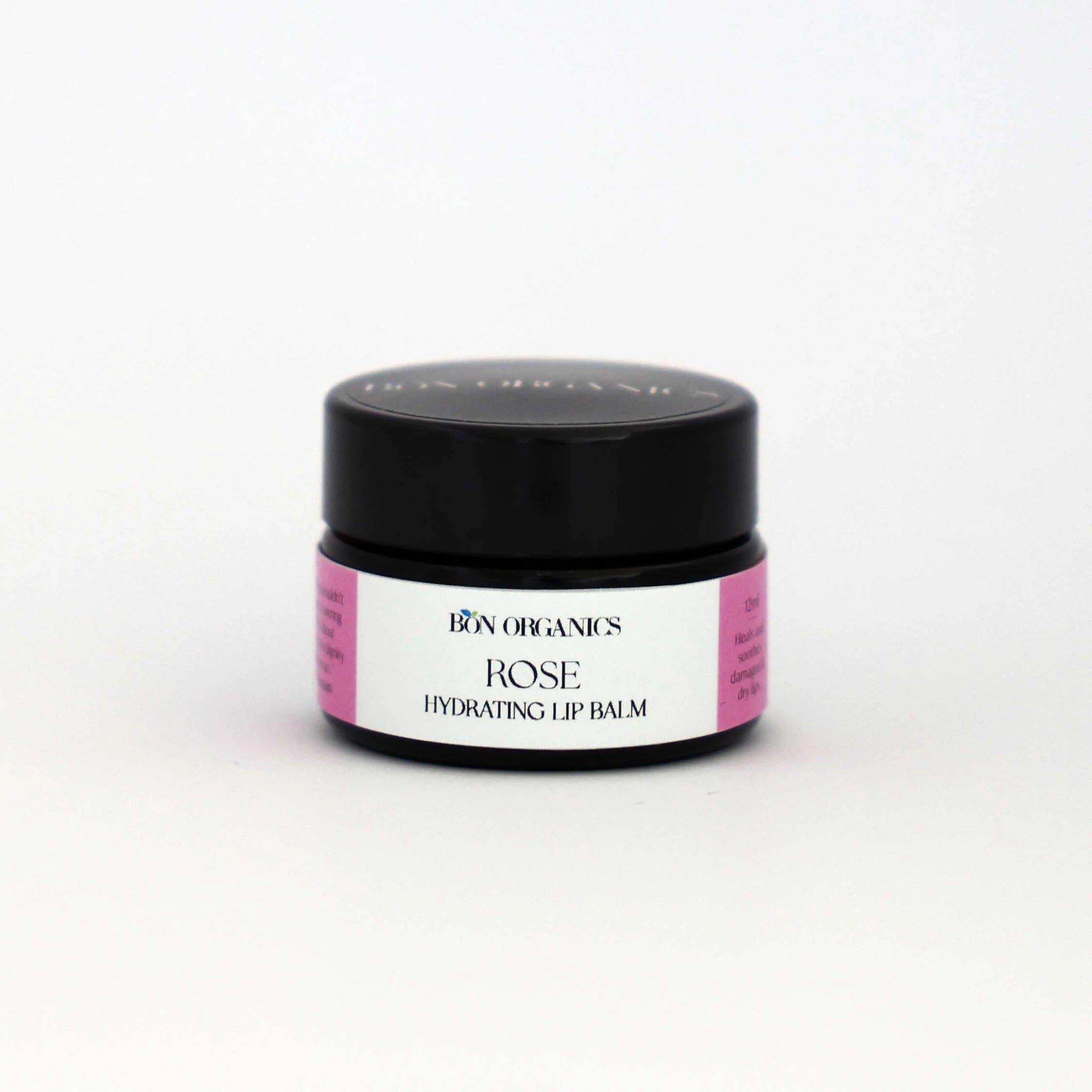 Hydrating Lip Balm – Roses(Plain) - Organic - Indian – Bon Organics – 12gm