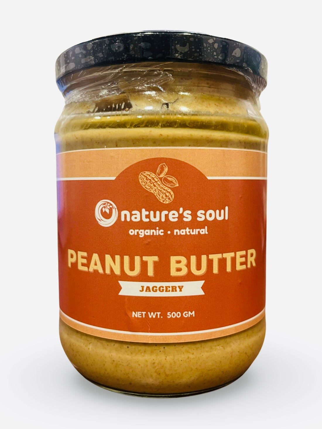 Peanut Butter | Jaggery - Vegan & Gluten Free - No Preservatives, No Palm Oil, No Artificial Flavour, Non GMO Peanuts - Nature&