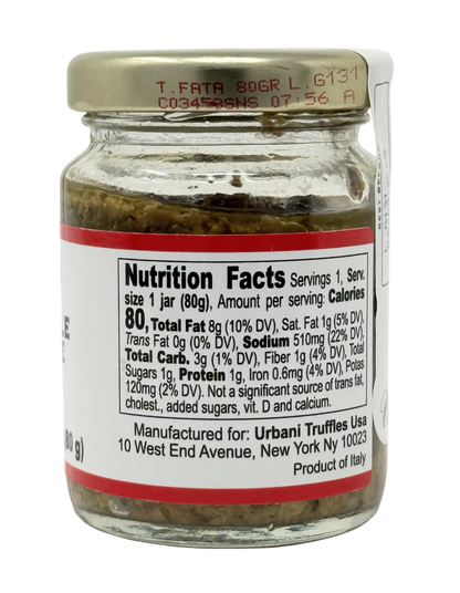 Truffle &amp; Mushroom Sauce –Gluten Free-Non GMO - Urbani – 80gm