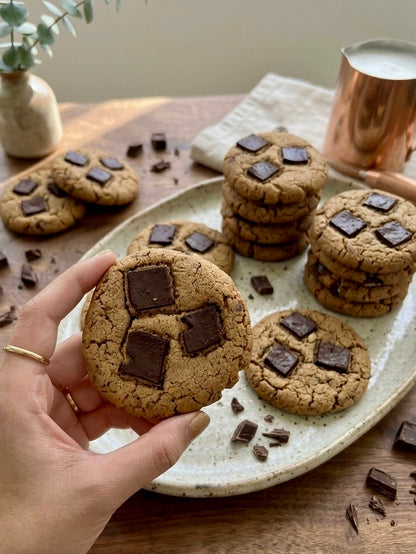 Cookie | Chocolate Chunk Cookie – Vegan, Gluten Free &amp; Refined Sugar Free – Nature’s Soul – Single Piece