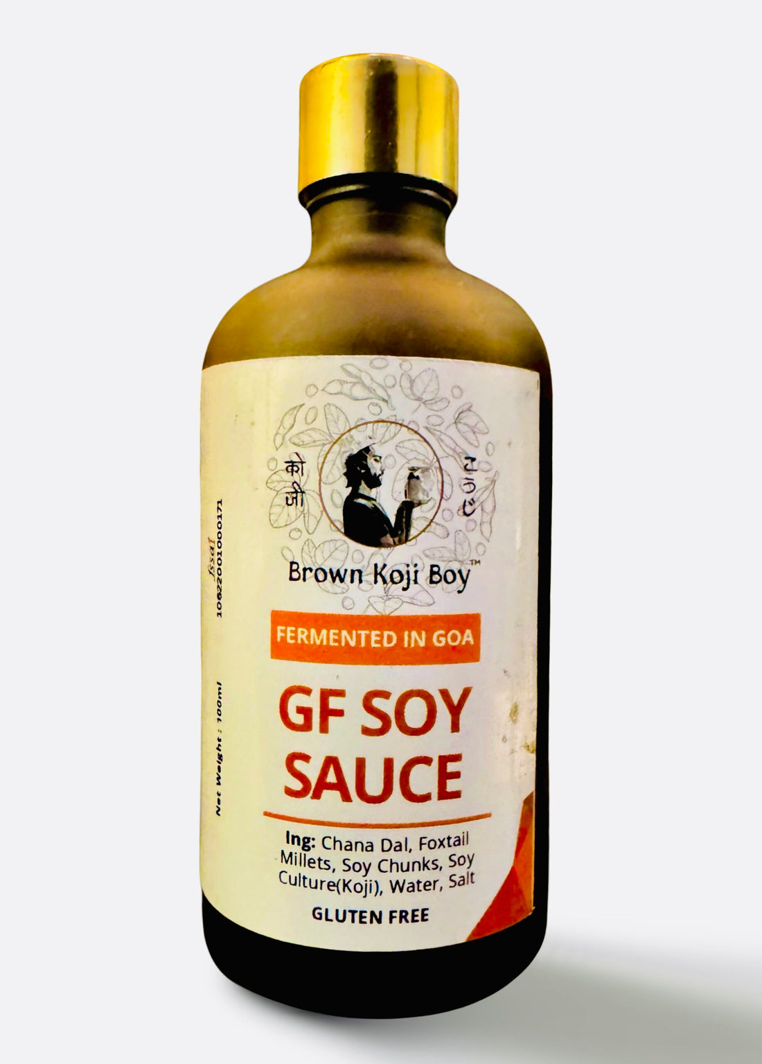 Soy Sauce - Gluten Free - Fermented - Brown Koji Boy - 100ml