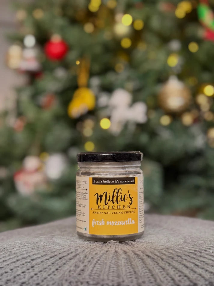 Cheese Spread | Fresh Mozzarella - Artisanal, Plant Based -Dairy Free-No preservatives– Millie’s Kitchen – 175gm