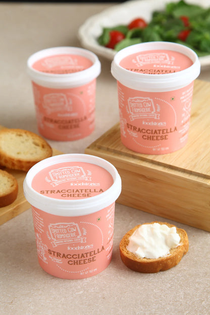 Fresh Cheese – Straciatella - No preservatives - The Spotted Cow Fromagerie - 150gm