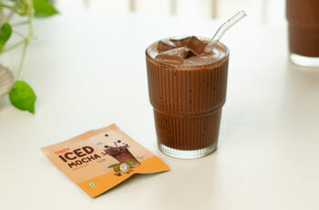 Iced Mocha | 55% Dark - Ready To Blend - Vegan, No Refined Sugar &amp;amp; Chemical Free - Tiggle – 25gm