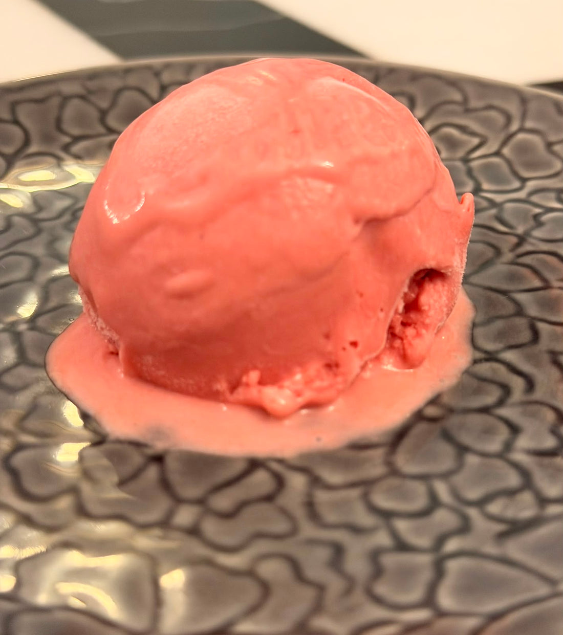 Ice Cream| Mariposa Plum &amp; Honey Ice Cream -Fruity, Honeyed, Summery - No Artificial Flavours or Colours - Miri Kiri – 250gm
