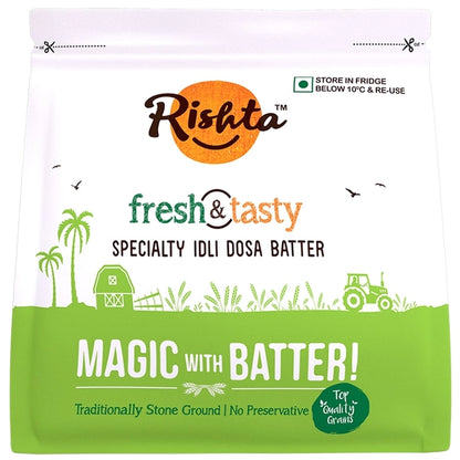 Idli, Dosa &amp;amp; Uttapams Batter - Rishta Foods - 1000gm