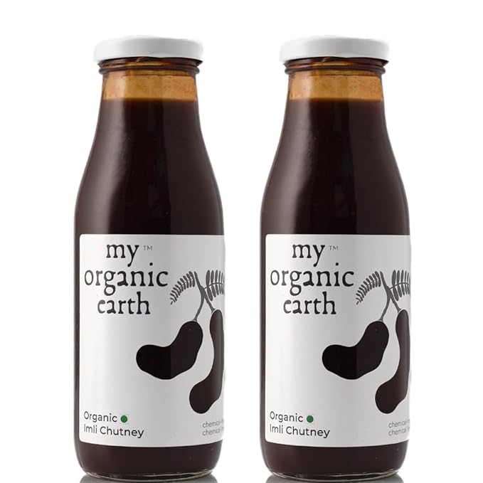 Chutney | Organic Imli Chutney  - Tamarind Sauce - Certified Organic - No Preservatives - No White Sugar – My Organic Earth – 350gm