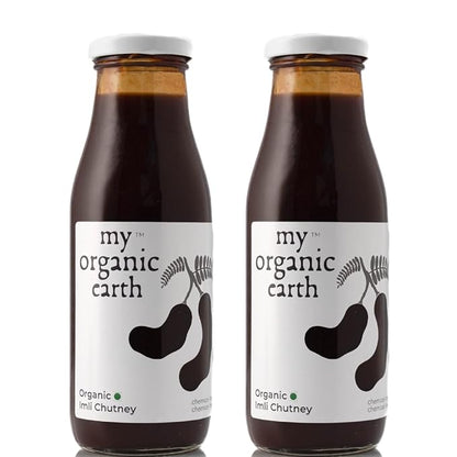 Chutney | Organic Imli Chutney  - Tamarind Sauce - Certified Organic - No Preservatives - No White Sugar – My Organic Earth – 350gm