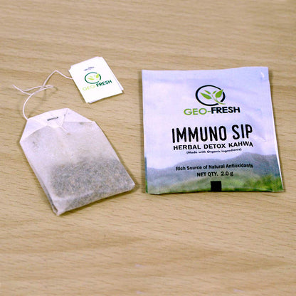 Tea | Immuno Sip Detox kahwa Tea - USDA Organic - Geo Fresh – 10Tea Bags