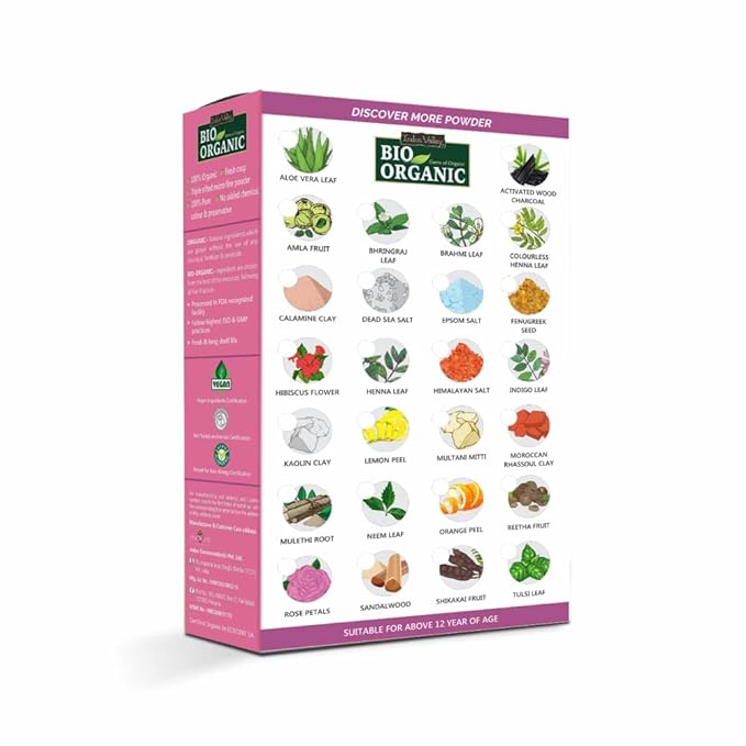 Rose Petals Powder | For Face &amp;amp; Skin - USDA Organic - Vegan &amp;amp; No Added Chemicals - Indus Valley – 100gm