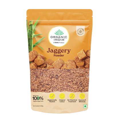 Jaggery Powder -Helps Reduce acidity - Free Pesticides and chemical Additives-No Preservatives- 500gm