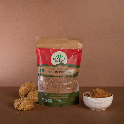 Jaggery | Jaggery Powder - Organic India - 500gm