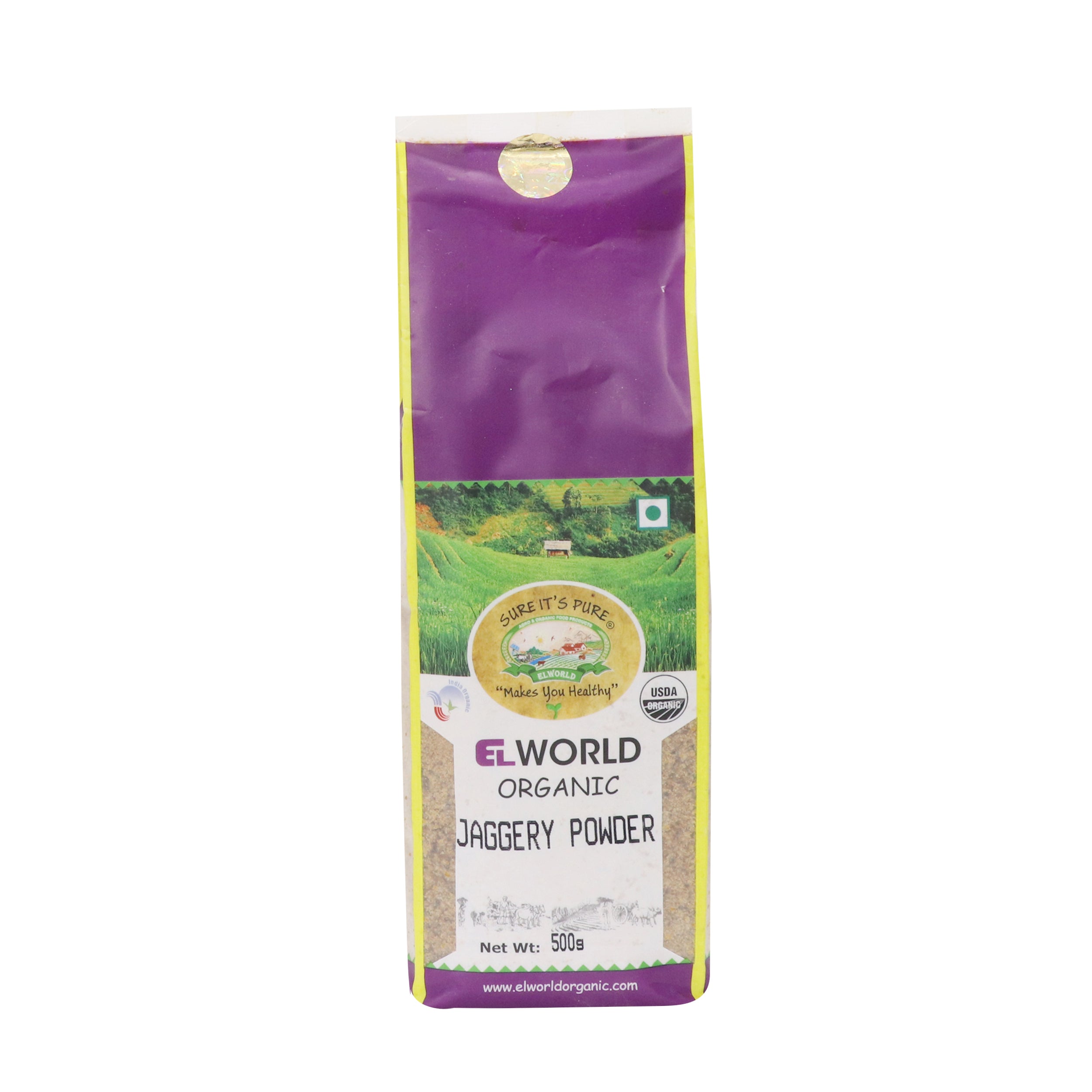 Jaggery | Powder – Elworld Organic – 500gm