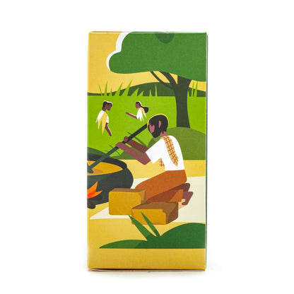 Jaggery | Sugarcane Block (Heirloom Cane Variety) - Handmade - Traditional Process - Natural - Antioxidants - Two Brother - 900gm