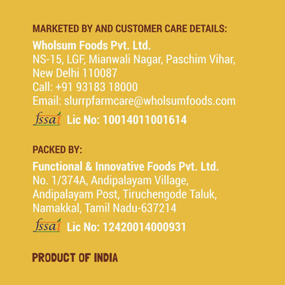 Jaggery Powder | Natural Sweetener - No Chemical &amp; No Additives - Slurrp Farm - 300gm