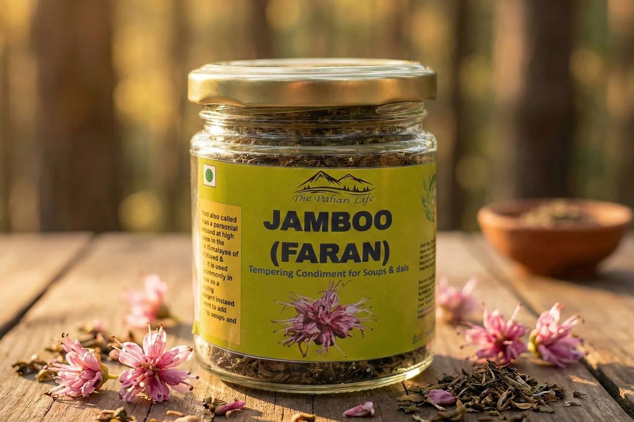 Jamboo (Faran) - Certified Organic Farms in Uttarakhand  - The Pahari Life - 100gm