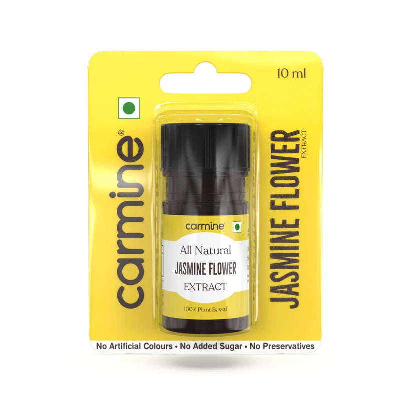 Jasmine Flower Extract | All Natural – Vegan, Gluten Free, Alcohol Free, No added Sugar & No Artificial Ingredients – Carmine County – 10ml