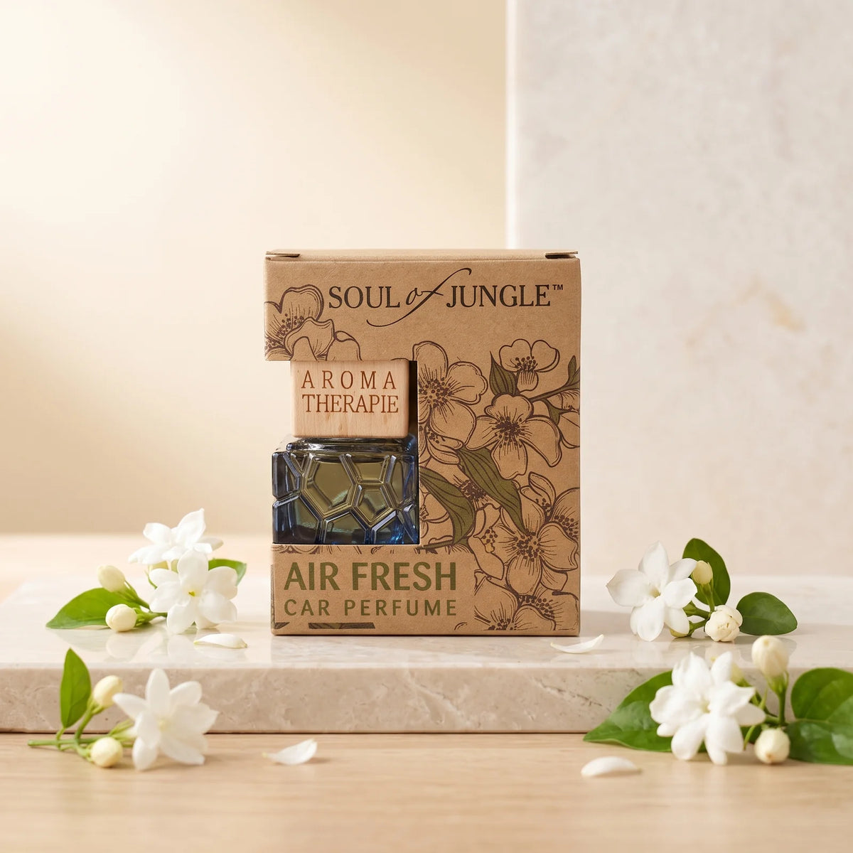 Perfumes | Car Perfume (Jasmine) -  Long Lasting Freshness -Soul Of Jungle-10ml