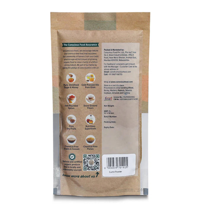 Cumin Powder | Jeera Powder - conscious Food - 100gm