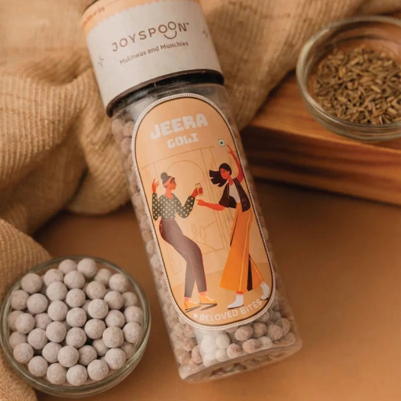 Mouth Freshener |Jeera Goli Mukhwas - Made With Premium And All Natural Ingredients - No Supari, No Preservatives &amp;amp; No Artificial Flavour – Joyspoon – 100gm