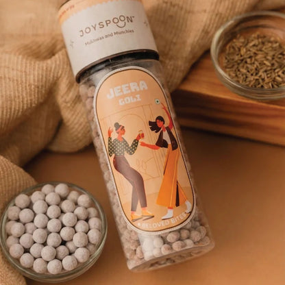 Mouth Freshener |Jeera Goli Mukhwas - Made With Premium And All Natural Ingredients - No Supari, No Preservatives &amp;amp; No Artificial Flavour – Joyspoon – 100gm