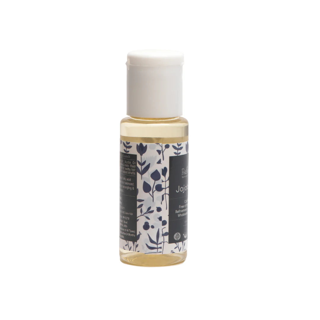 Jojoba Oil | Organic – Cold Pressed – Free Of Hydrogenation, Refinement Of Deodorization – Rustic Art – 50ml