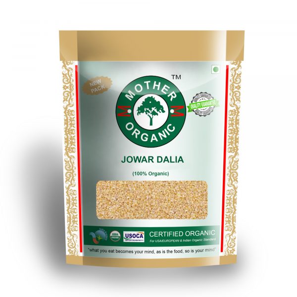 Jowar Dalia - Gluten Free - Mother Organic - 500gm