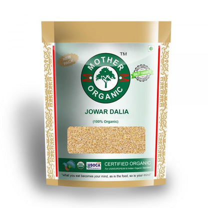 Jowar Dalia - Gluten Free - Mother Organic - 500gm